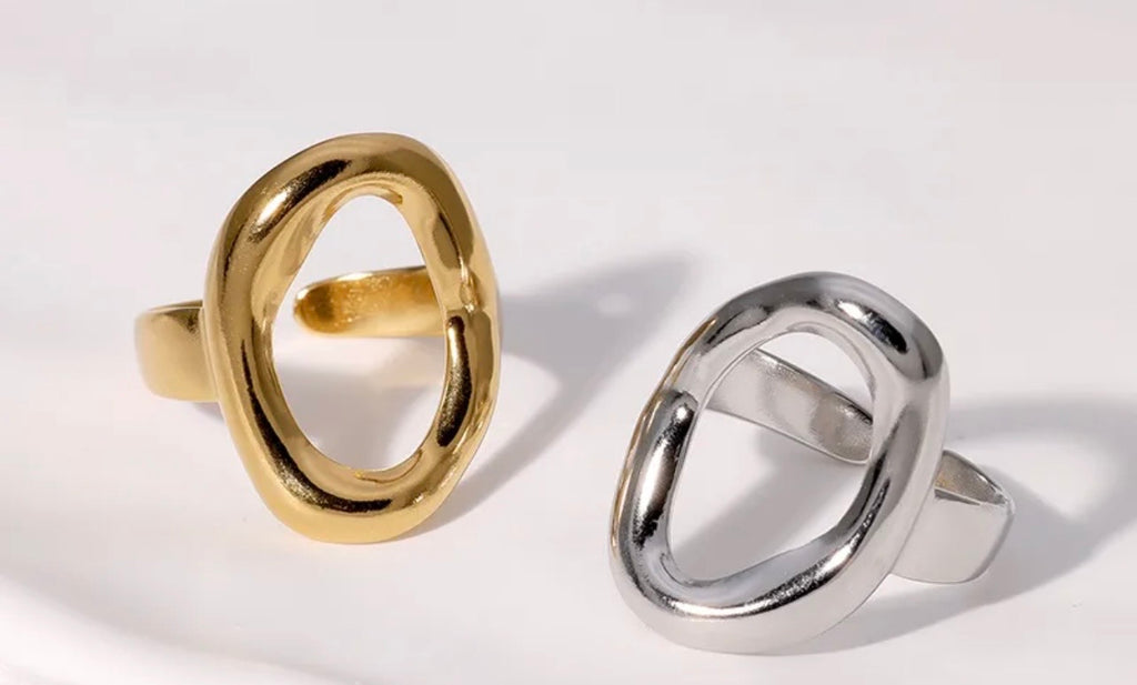 Open Face Rings