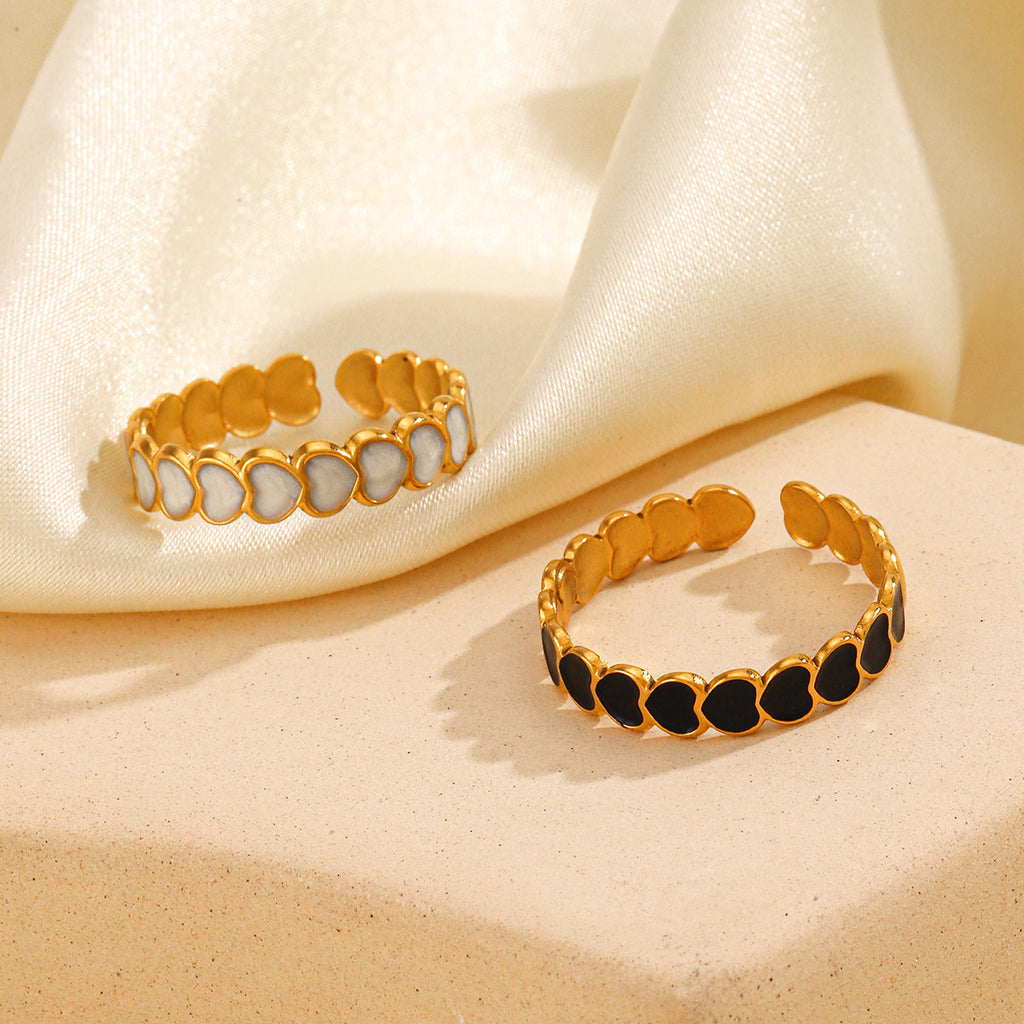 Hearts of Love Ring Set